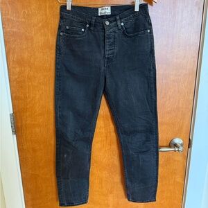 Acne studios town BLk crease skinny Jeans sz 28x32